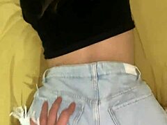 wanna see this big ass amateur bent over fucked doggystyle shorts still on?