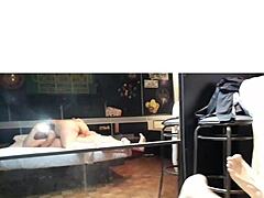 argentinian milf unleashes her wild stress relief!