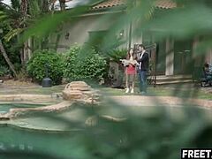 Nicole Doshi Rides BF Brother's Huge Cock Behind His Back Full Movie