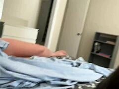 Bratty step sister jerks you off in household fantasy with scott stark koochie kachow!