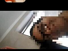 Old Colombian Granny Hooks Up with Young Tattoo Brunette!