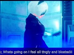 Dude this 3D HQ POV solo shows big tits expanding squirting breast milk with sound added