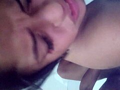 Slut wife moans dirty talking spreads big ass for friend's huge cock while cuckold husband watches rough