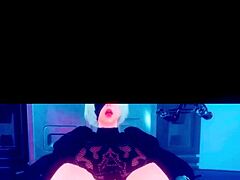 Dude this 3D HQ POV solo shows big tits expanding squirting breast milk with sound added