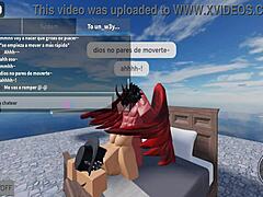 cojiendo con puta usando condon en roblox
