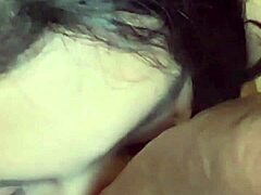 sexy babe suckin my cock from under... damn hot!