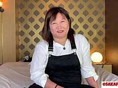 chubby big tits japanese squirts wild from toy interview fuck!