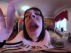 Tiny Man Eaten By Giantess Jane Judge In Kitchen VR