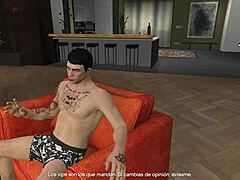 gtao private lapdance turns clothes-ripping latina tease