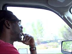 Misty Vonage's Monster Cock Handjob in Interracial Cougar Hunt