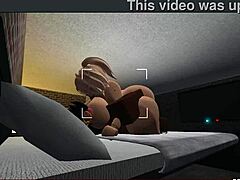 black whore pays motel bill with rough blonde hotel sex and blowjob