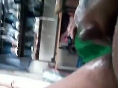 he catches me fingering then slides in deep