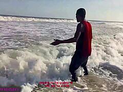 Yo, banging the ebony ocean goddess with big ass and monster cock feels sweetest ever