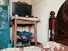 Indian Stepsister Bent Over Doggystyle Surprise