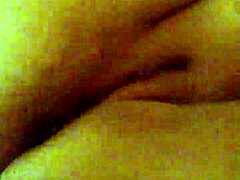 Mzslippery fingers fat shaved pussy in mirror close-up