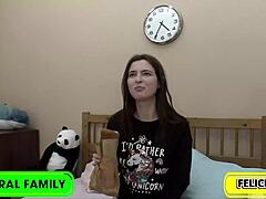 felicia vinas booty double stuffed bedroom creampie