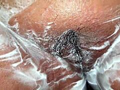 Shaving My Fat Shaved Pussy Smooth