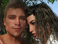 big ass big tits babe leaps into erotic ass play