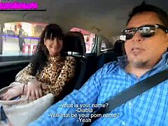 nueva putita arrives for outdoor casting interview adventure