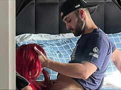 Caught Hubby Ripping Babysitter's Clothes For Wild Fuck