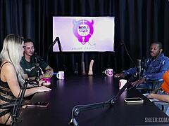 Hyوران Carvalho's Sheer Red Lingerie Cuckold BDSM Group Orgy Compilation