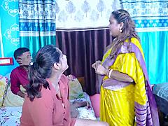 Desi mallu sister-in-law joins wife for hardcore threesome fuck pleasure full movie