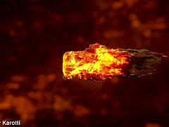 Pearl's ass GAPED by two monster cocks in DP uncut