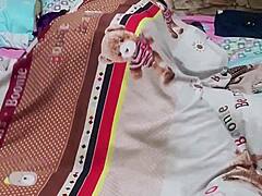 ebony curvy babe screams from bedroom doggystyle pounding in cold weather part one