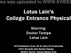 dr tampa's backstage latex humiliation exam on lotus lain 😈