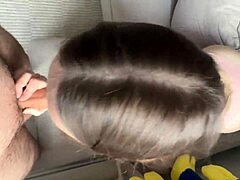 stepbro's best friend bends me over for rough creampie in bedroom