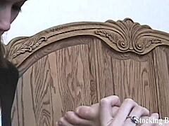 becky and chelsea crave each other's stocking feet worship