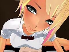 gyaru rides cowgirl hard until deep creampie explosion