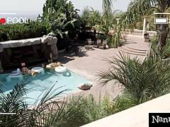 Alexis Adams Caught Masturbating Begs Nanny Job Fuck