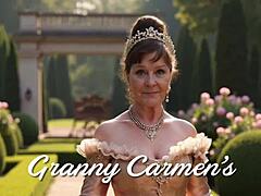 Granny Jeannie Genie Costume Creampie Magic