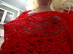 zucchini stuffs gaping hairy milf pussy early pregnancy lesbian pov...