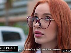 Vixenplus Redhead Rides Massive Cock in Every Position