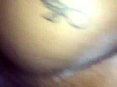 THICK PHAT BLACK BBW Squirts Wild On Monster Cock
