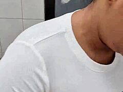 Fuck yeah girlfriend, fingers in your huge tits ass now!