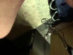 sexy chinese milf jerks monster cock explosion!
