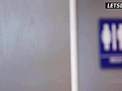 tsa teen punished by flight attendant in wild lesbian scissoring. a girl knows how