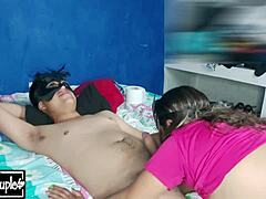 mmm sucking this thick mexican cock before my curvy milf pussy gets pounded doggystyle till orgasm