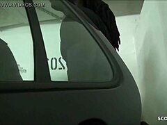 Watch Cute German Teen Swallow Huge Black Cock in Garage Quickie!