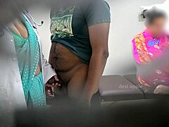 Doctor Handjobs Patient While Mommy Watches Closely