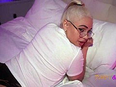 college babe jeyla spice skips studying to ride itsthebeast's monster dick