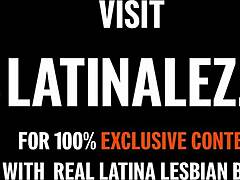 Super tight 18yo latinas lick wet pussies in lesbian threesome.