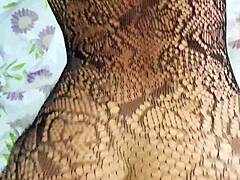 Fishnet Milf Fucked Multiple Times Creampied in Every Position