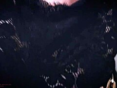 wanton stepmom bent over bathroom sink takes rough stepson anal creampie with dirty talk