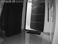 friend sneaks anal creampie into cheating wife behind cuckold