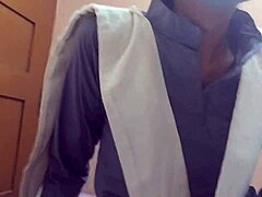 i catch my little 18+ indian college stepsis with her sex toy then show her my better cock in bedroom