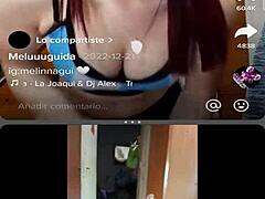 jerking off hard with sexy argentinian meluuuguida 😈💦🍆 oh yeah feels so good!